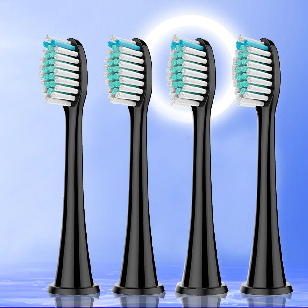 4-Pack Replacement Sonic Toothbrush Heads for Philips Sonicare