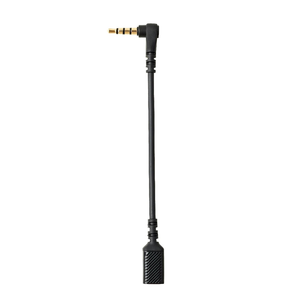 3.5mm Right Angled Male to Female Cable Adapter Audio Cable Sound Card Audio Cord for SteelSeries Arctis 7 5 3 Headset Peaceful Pleasures Health and Wellness 12cm Adapter Cable