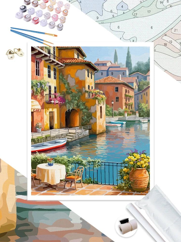 Venice Scenery Paint by Numbers Kit 60x75cm | GATYZTORY