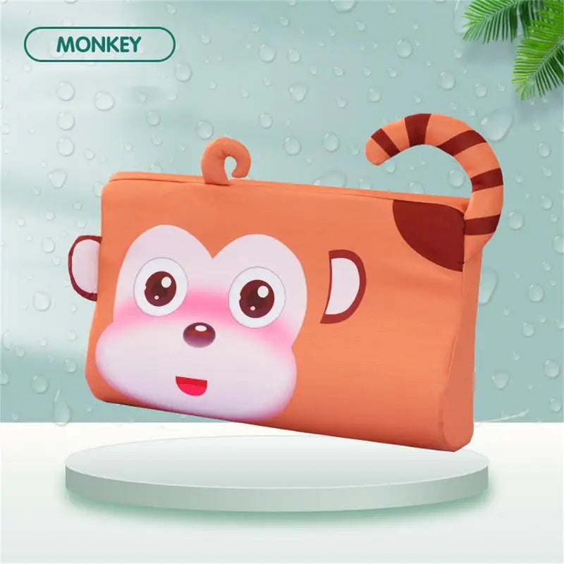 Ergonomic Toddler Pillow – Soft Skin-Friendly Kids Travel Pillow