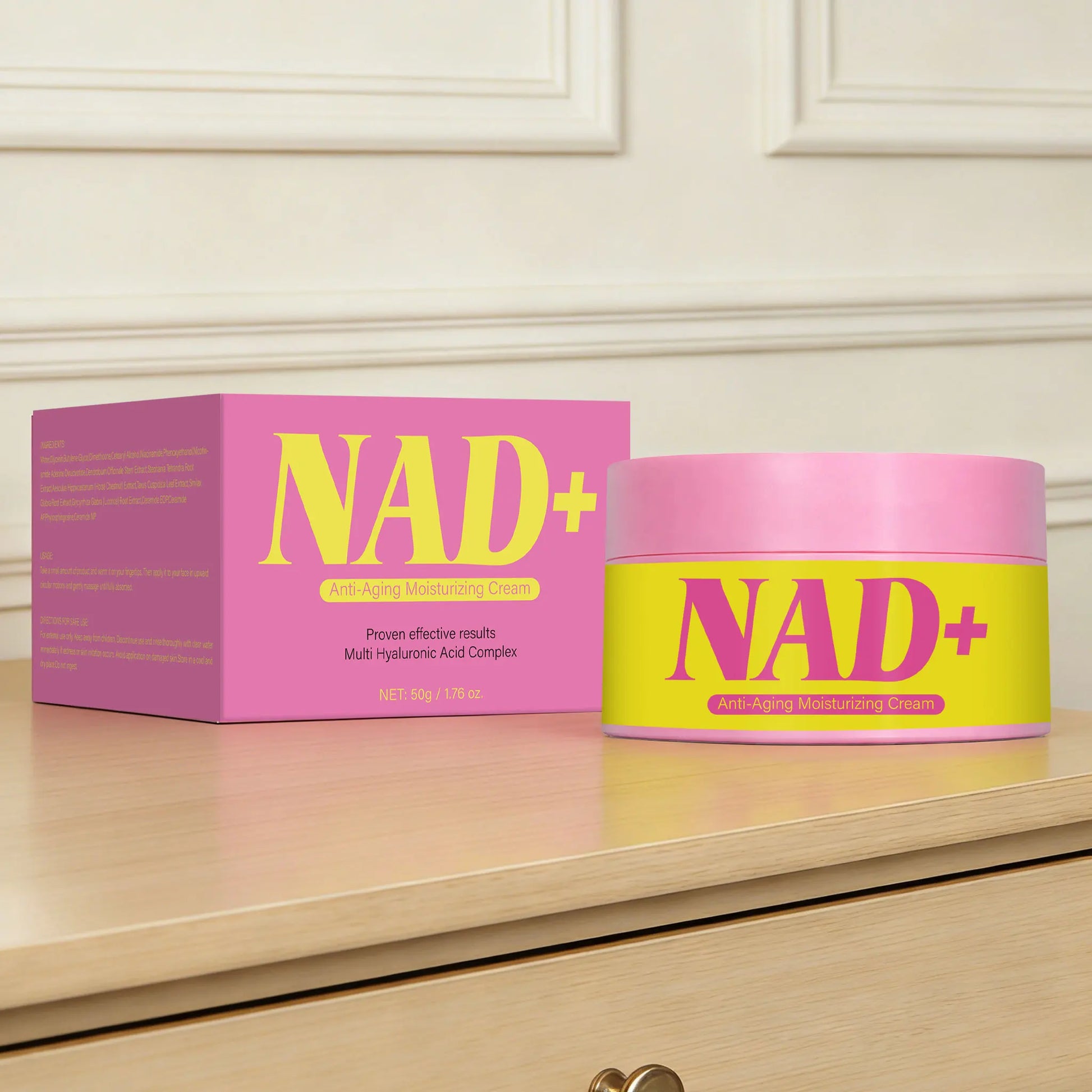 Moisturizing, Deep Moisturizing and Hydrating Cream Powered by NAD+,Skin Firming Facial Cream for Women ,Korean Skincare 50ml Peaceful Pleasures Health and Wellness