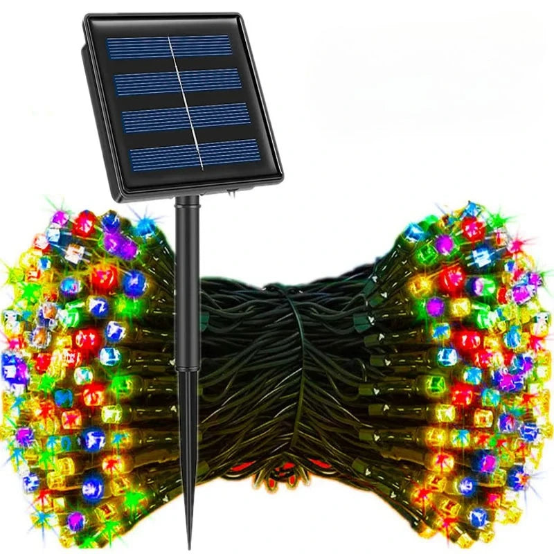 Solar String Fairy Lights Outdoor – 8 Mode IP66 Waterproof