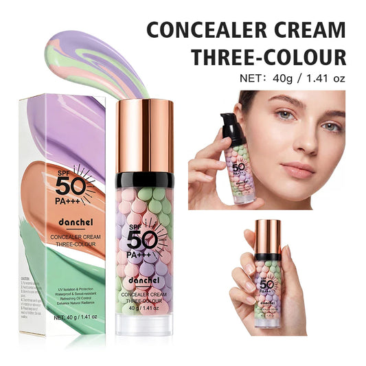 3-Color Correcting Primer & Concealer Base Cream – 40g Color Correcting Primer Oasis Select