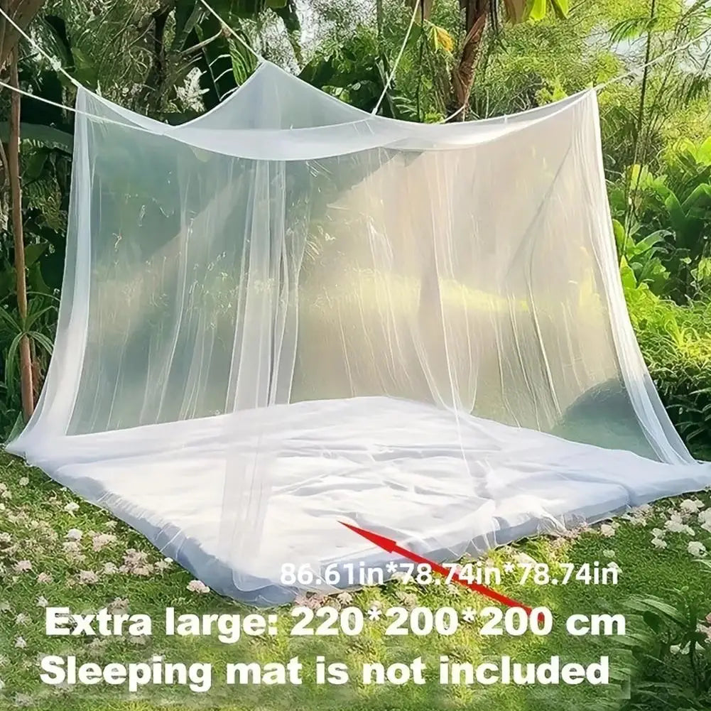 Outdoor Mosquito Net for Gazebo Patio Garden Large Mesh Canopy Tent Anti-Insect Screen Enclosure for Camping Summer Backyard Peaceful Pleasures Health and Wellness