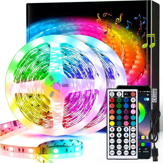 USB LED Strip Lights 5V SMD2835 TV Backlight 1–5M Flexible Tape LED Strip Lights Peaceful Pleasures Health and Wellness