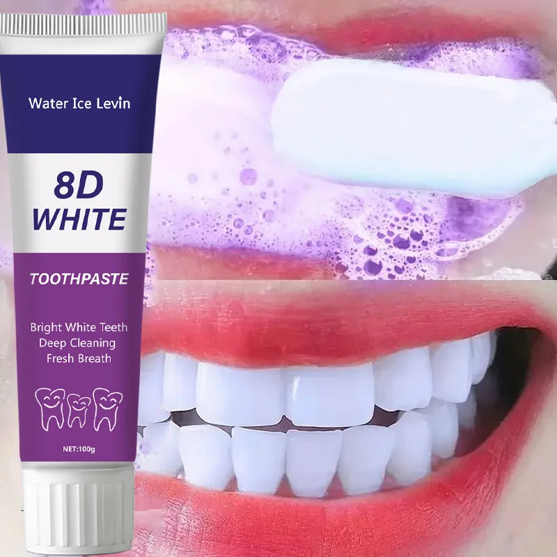 Purple Whitening Toothpaste | Apatite, Alcohol & Sulfate-Free