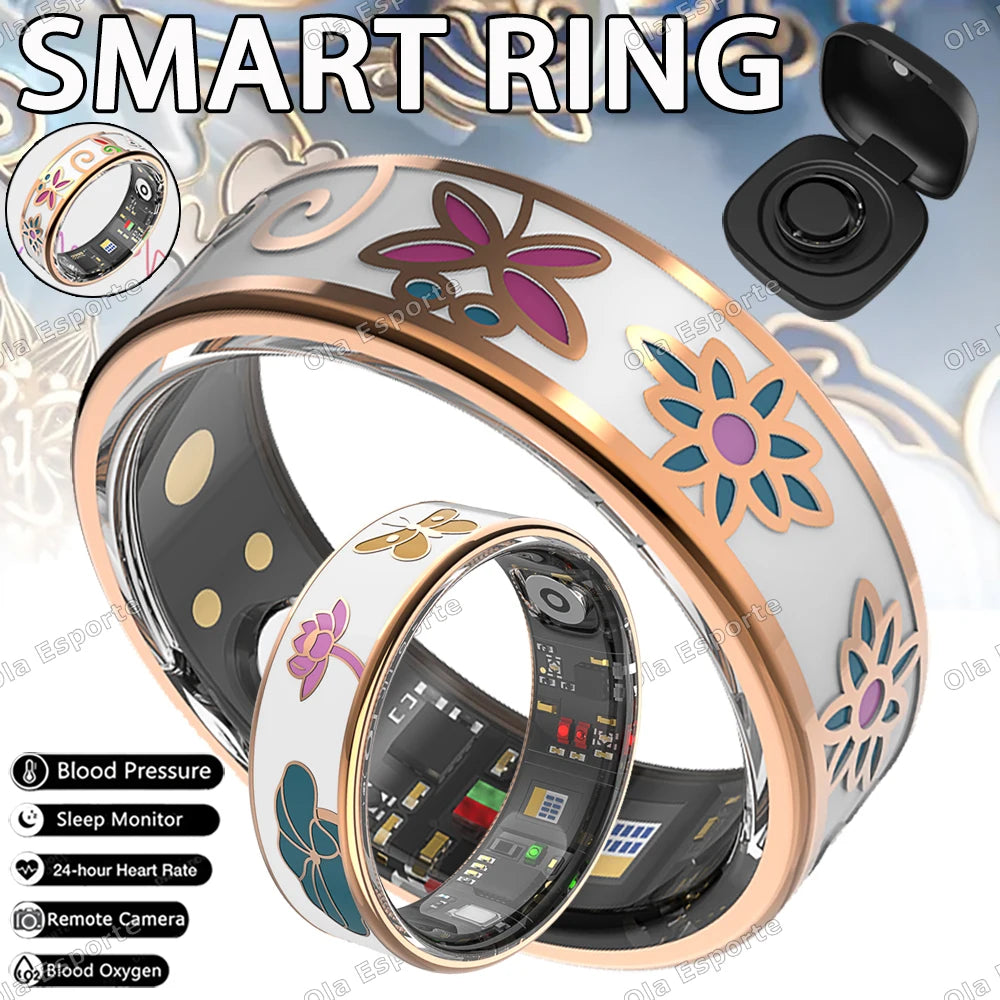 Smart Ring – Heart Rate, Sleep & Blood Oxygen Monitor | 5ATM