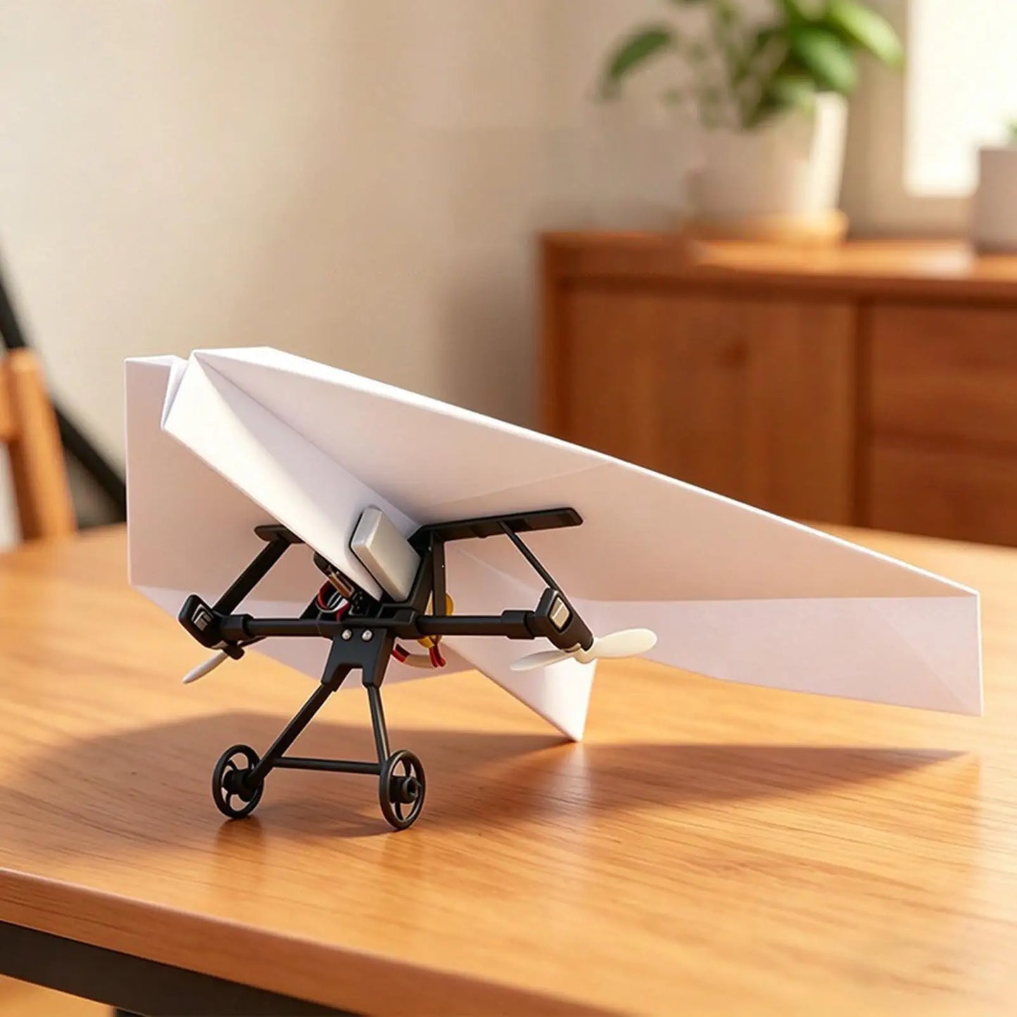 DIY RC Paper Airplane Kit with Gyro Stabilizer | Kids RC Toy