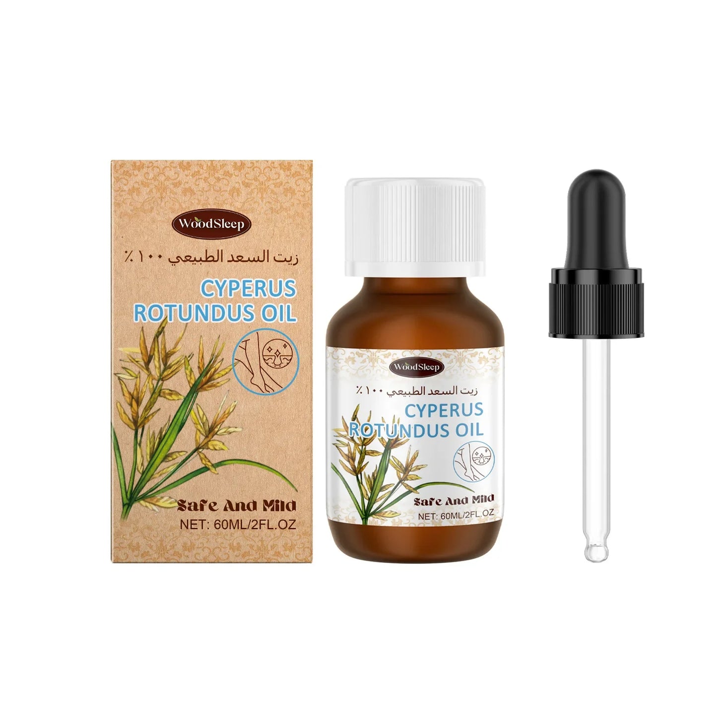 Cyperus Rotundus Oil Hair Inhibition Serum – Slow Regrowth