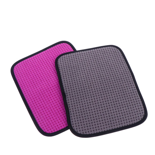 Reusable 25x20CM Bowling Ball Towel Polyester Nonslip Cleaning Pad Dust Remover for Indoor Games Peaceful Pleasures Health and Wellness