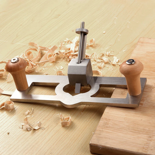 Handheld Wood Router Plane Manual Push Planer Carpenter Trimming Tool Peaceful Pleasures Health and Wellness