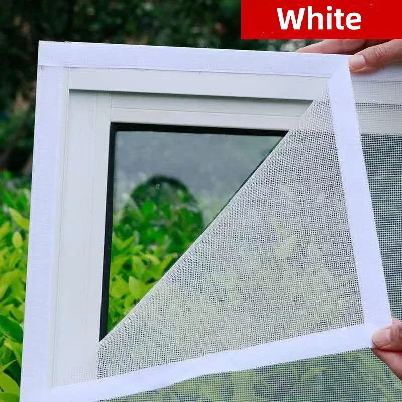 Self-Adhesive DIY Insect Window & Door Screen Mesh | Multi-Size