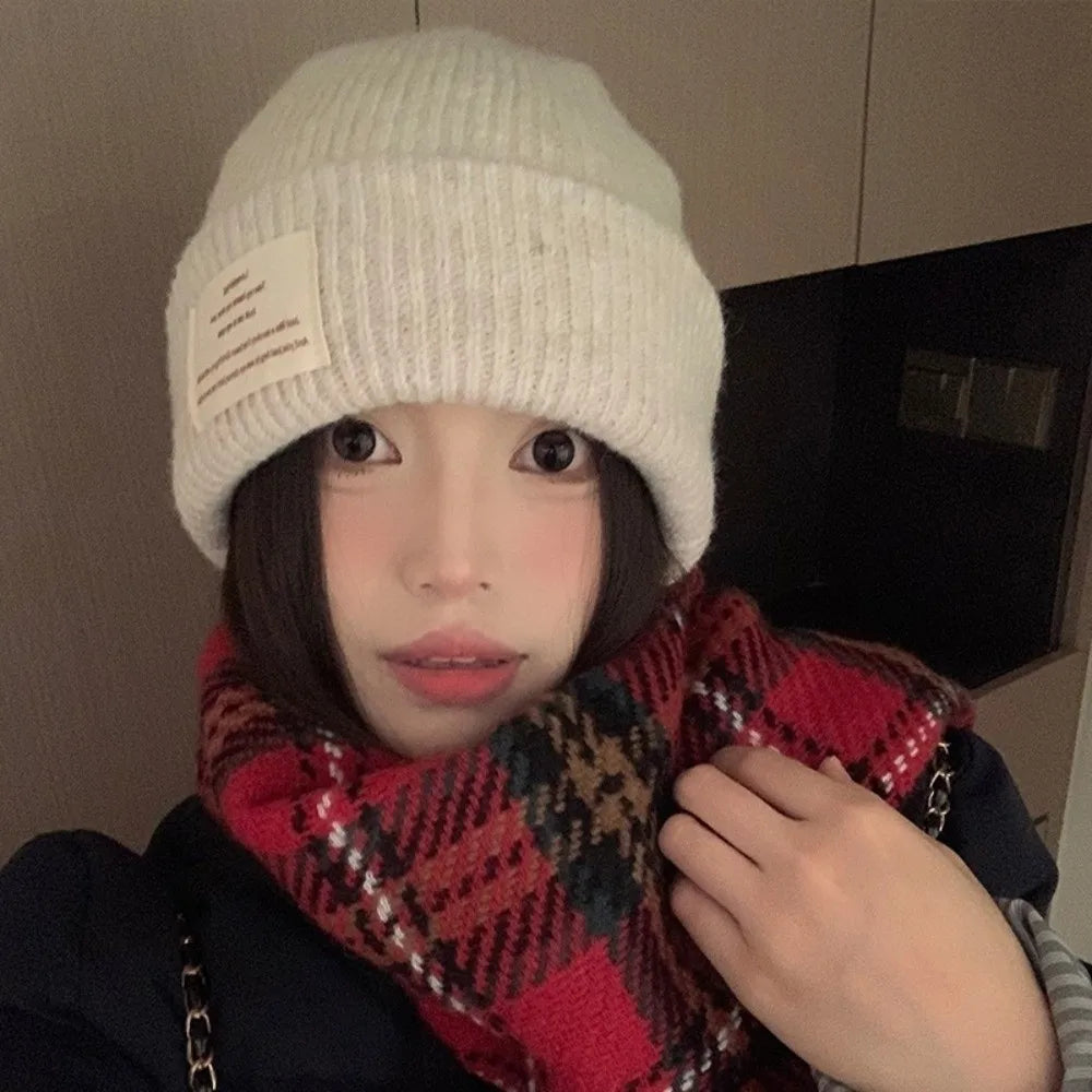 Winter Knitted Beanie Hat | Warm Windproof Ear Protection Cap