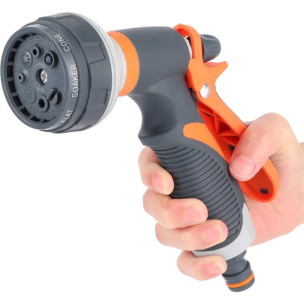 8 Styles Adjustable Lawn Irrigation Sprinklers High Pressure Watering Tubeing Sprayer Water Gun for Car Cleaning Garden Hose Peaceful Pleasures Health and Wellness