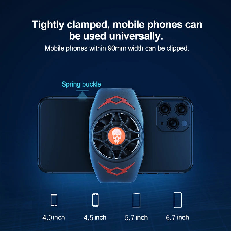 Cooler For Cell Phone Accessories Mobile Cooling Fan Cooler For Cell Phone Cooler For Games Smartphone Cooler Portable Coolers Peaceful Pleasures Health and Wellness