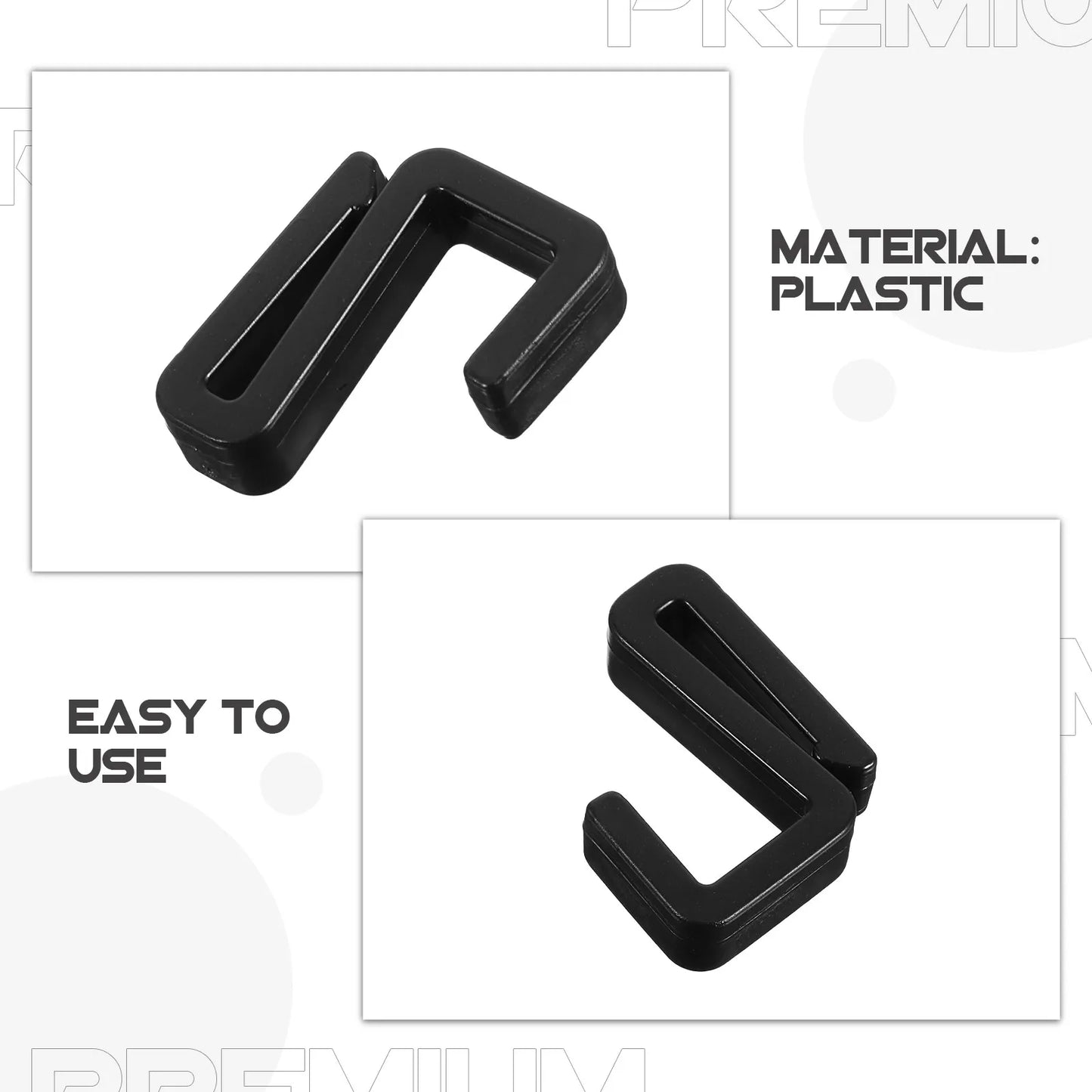 20Pcs Plastic S Hooks Heavy Duty Versatile Clip on S Shaped Hooks for Closet Kitchen Bathroom Garage Hanging Storage Peaceful Pleasures Health and Wellness