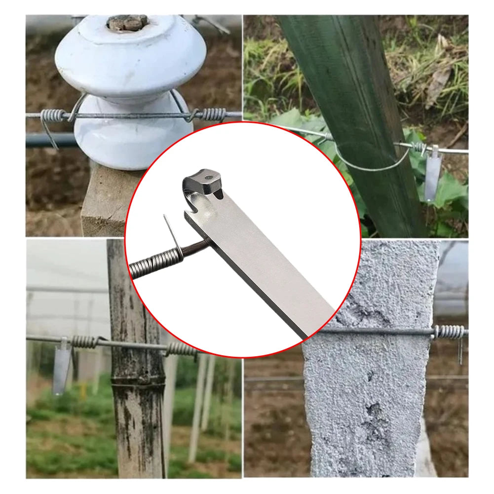 Garden Wire Twisters Tool Built Thick Wires Support Greenhouse