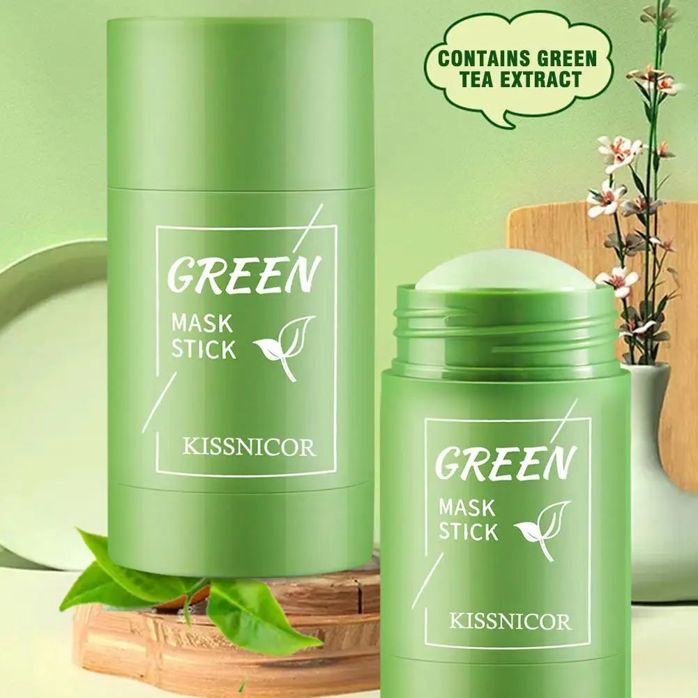 Green Tea Clay Face Mask 40g – Deep Cleansing, Pore Minimizing & Moisturizing Peaceful Pleasures Health and Wellness