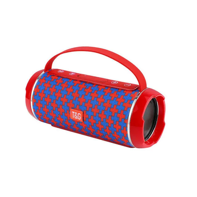 T&G Portable Bluetooth 5.3 Speaker – Waterproof, FM & Subwoofer