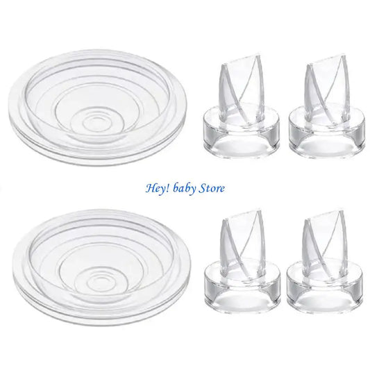 6-Pack Silicone Duckbill Valves & Diaphragms for Breast Pumps Breast Pump Accessories Peaceful Pleasures Health and Wellness CN