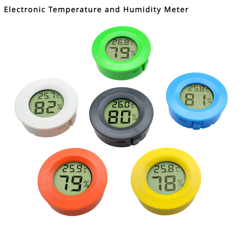 High-precision Reptile Accessories Digital Thermometer Reptile Thermal Plate Hygrometer Terrarium for Reptiles Sea Turtles Land Peaceful Pleasures Health and Wellness
