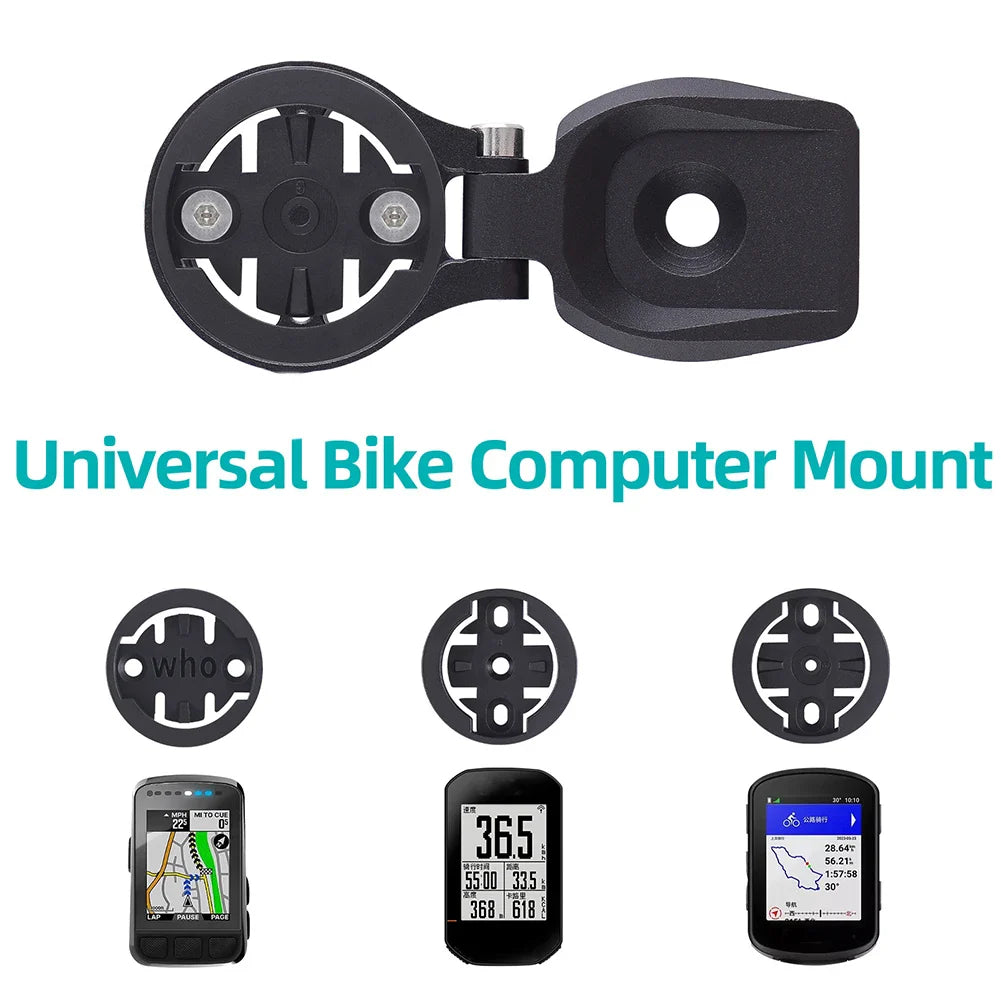 Bike Computer Stem Mount for Garmin Bryton Wahoo | Aluminum GPS