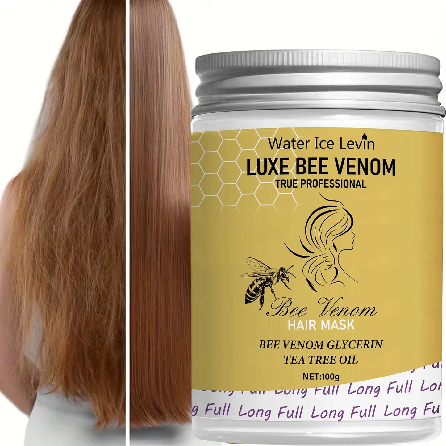 Bee Venom Hair Mask – Tea Tree, Vitamin E & C Treatment