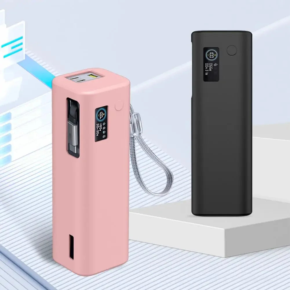 For Baseus 25000mAh Power Bank Silicone Case Bag Anti-collision Anti-touch 360° All-round Protection Sleeve Carrying Travel Case Peaceful Pleasures Health and Wellness