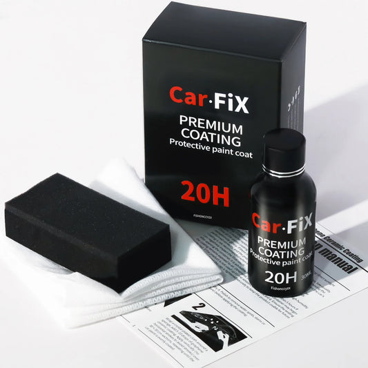 20H Car Coating Polishing Wax Anti-Scratch Paint Protection 5-year Guarantee Glossy Prolonging Paintworks Ceramic Liquid Glass Peaceful Pleasures Health and Wellness 30ML set