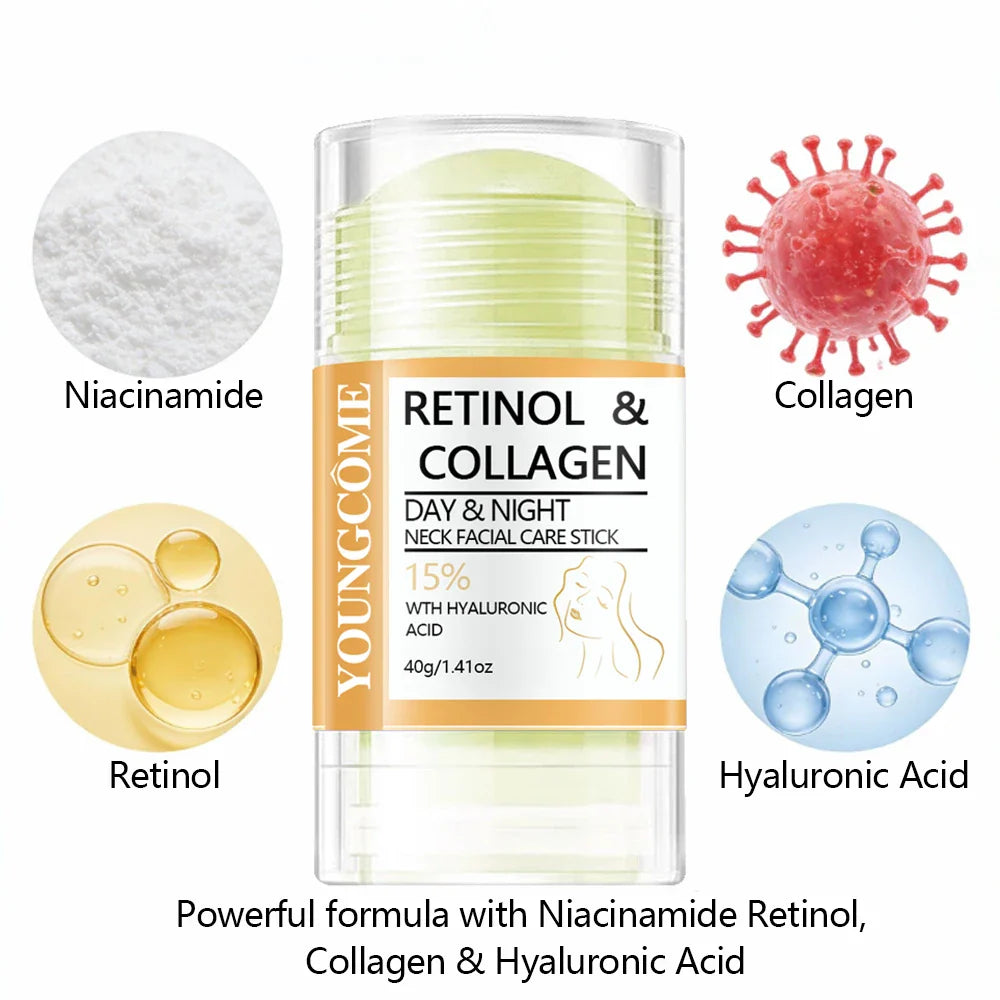 Retinol Collagen Neck & Face Firming Balm Stick – 45g