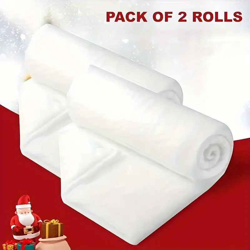 Christmas Artificial Snow Blanket – Fluffy Simulation Snow Cover