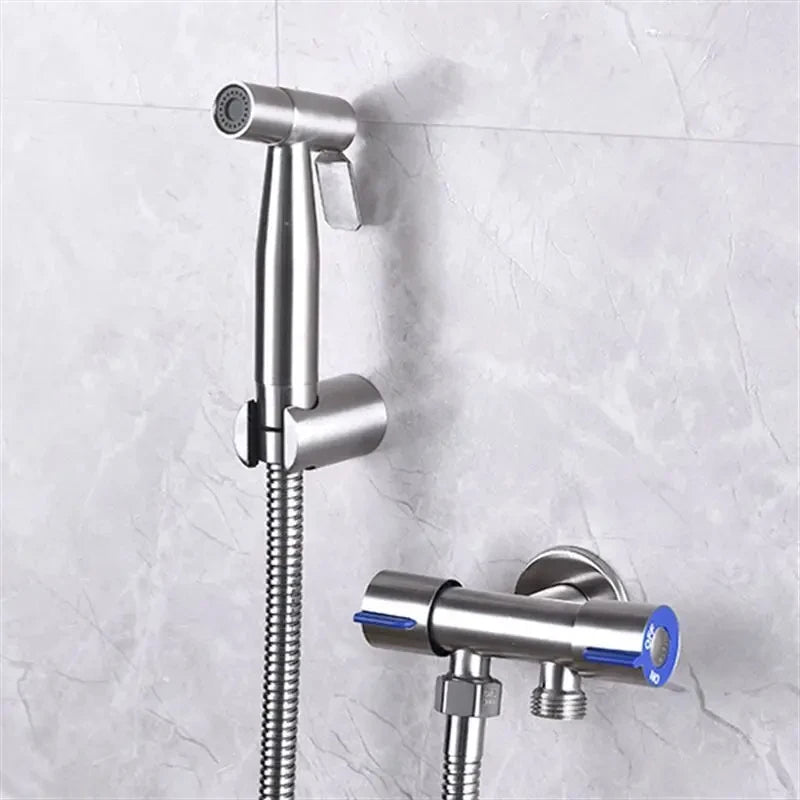 304 Stainless Steel Handheld Bidet Sprayer Set | 1.5M Hose
