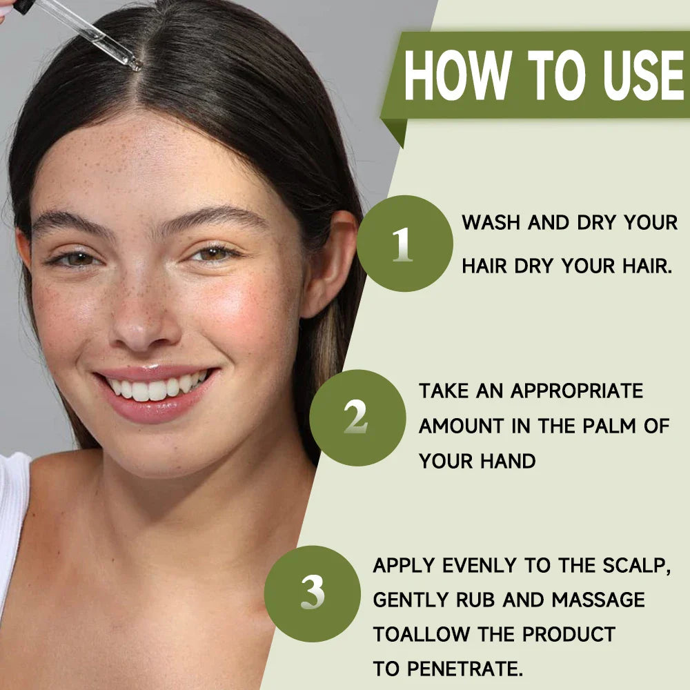 Rosemary Mint Hair Growth Oil – Nourishing Hair Treatment