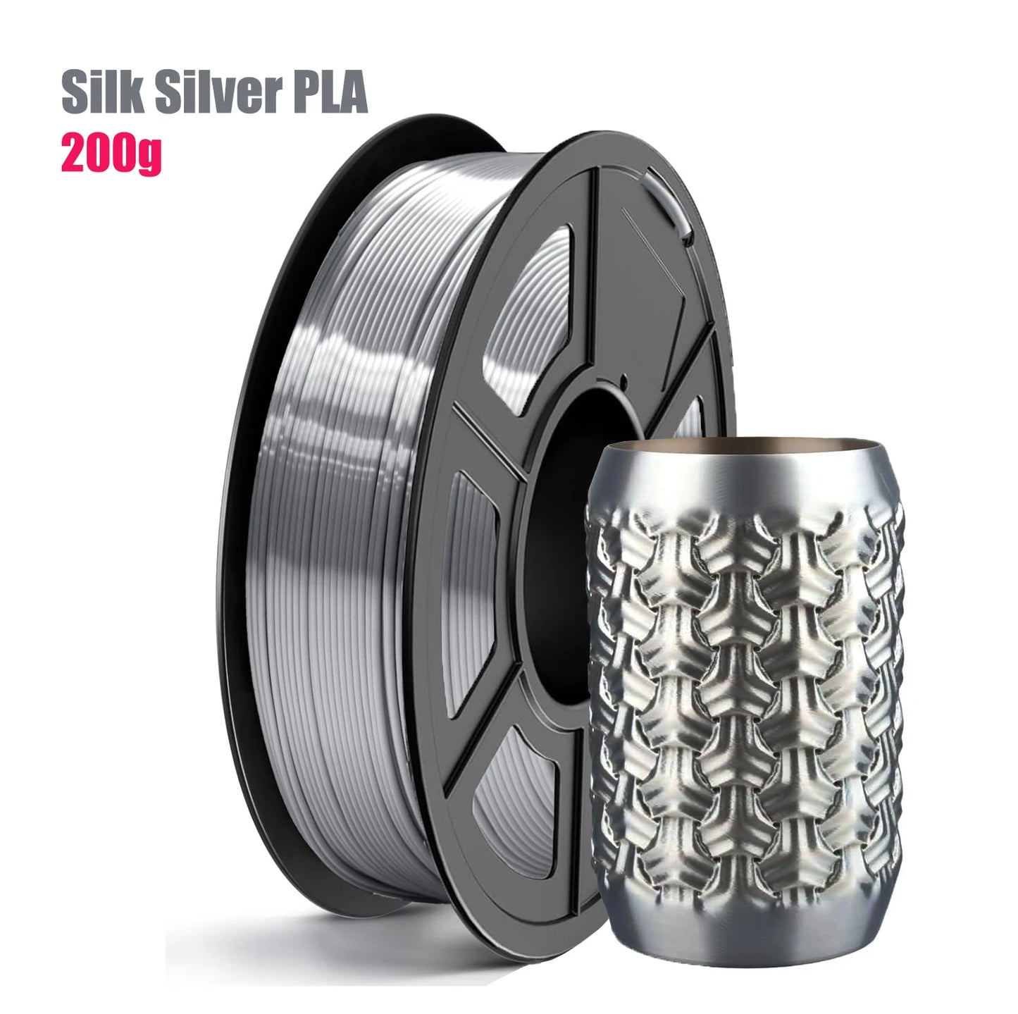Silk PLA Filament 1.75mm Gold & Silver 250g – DINGSUN 3D