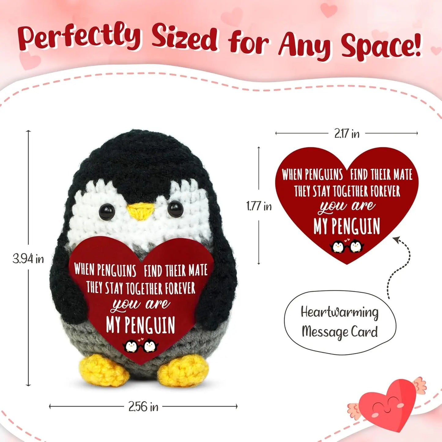 Custom Handmade Crochet Doll | Pocket Hug Knitted Plush Gift