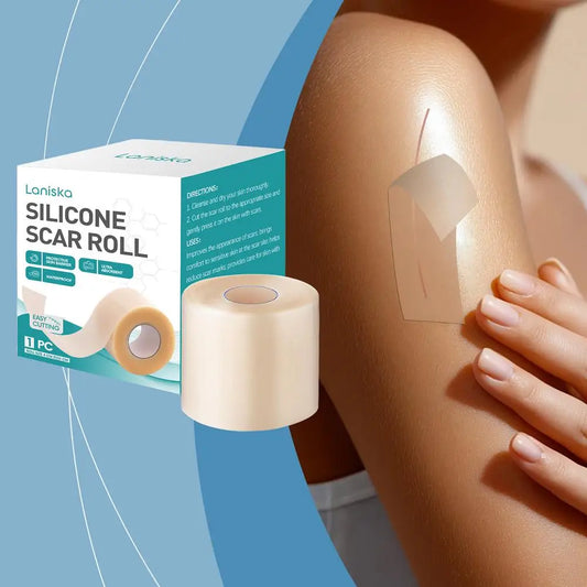 Hydrocolloid Silicone Scar Patch Roll | Self-Adhesive Wound Care Silicone Scar Patch Peaceful Pleasures Health and Wellness