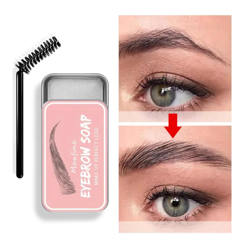 Transparent Eyebrow Styling Wax Soap | Long-Lasting Brow Gel Eyebrow Styling Wax Peaceful Pleasures Health and Wellness