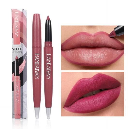 Handaiyan 6-Color Matte Lip Liner Set – Waterproof & Long-Lasting Lip Liner Set Oasis Select