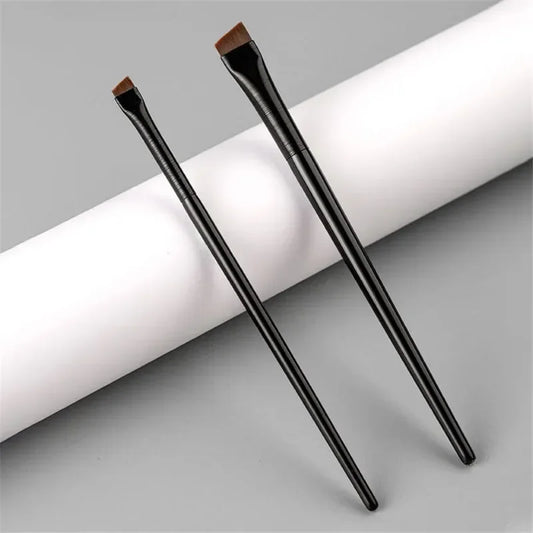 Professional Angled Eyebrow & Eyeliner Brush Set – 2 Pcs Eyebrow Makeup Brush Peaceful Pleasures Health and Wellness