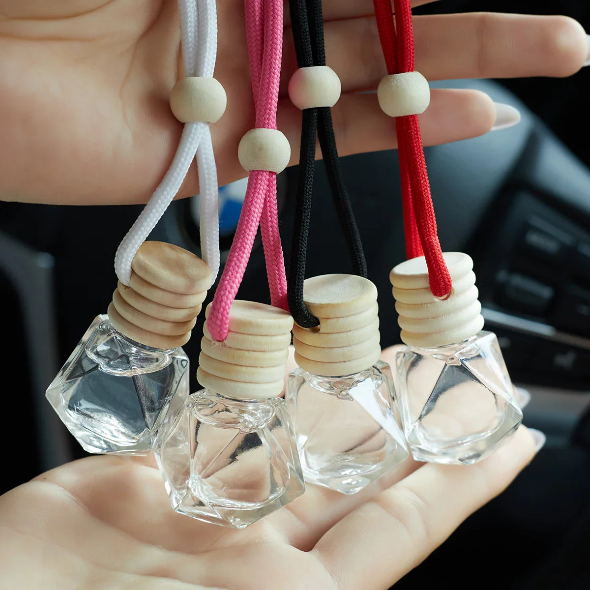 FORMBO 4-Pack Car Air Freshener – Long-Lasting Liquid Scent