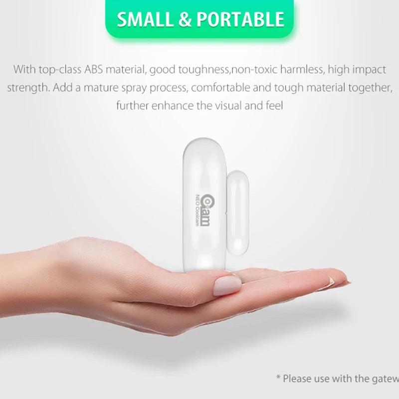 NEO COOLCAM Z-wave Plus Smart Door and Window Contact Automation Sensor EU 868.4MHZ Smart Home work with Smartthings Peaceful Pleasures Health and Wellness