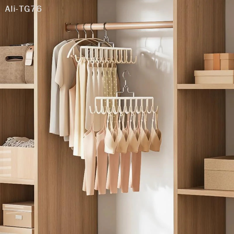 Space-Saving Multipurpose Hanger – Bras, Tanks & Scarves