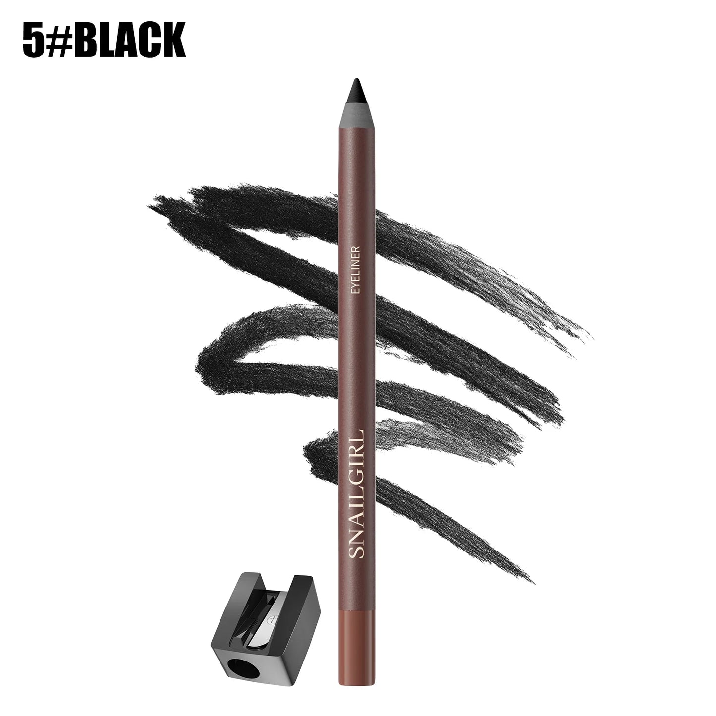 SNAILGIRL Waterproof Gel Eyeliner Pencil – Matte Quick Dry