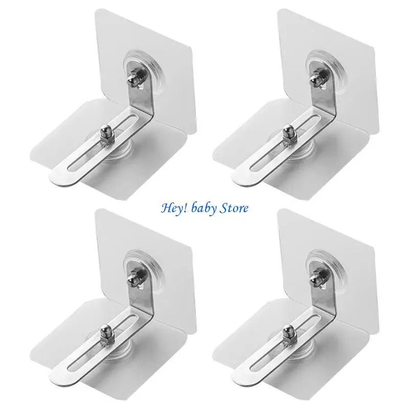Anti-Tip Furniture Straps 4-Pack | Adjustable Safety Anchors