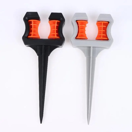 Garden Hose Guide Spike 10.24" ABS Hose Holder & Roller Hose Guide Spike Peaceful Pleasures Health and Wellness