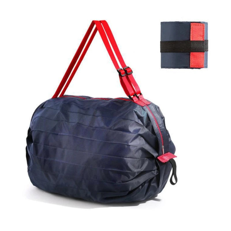 Large Foldable Reusable Shopping Bag – Travel & Organizer Tote