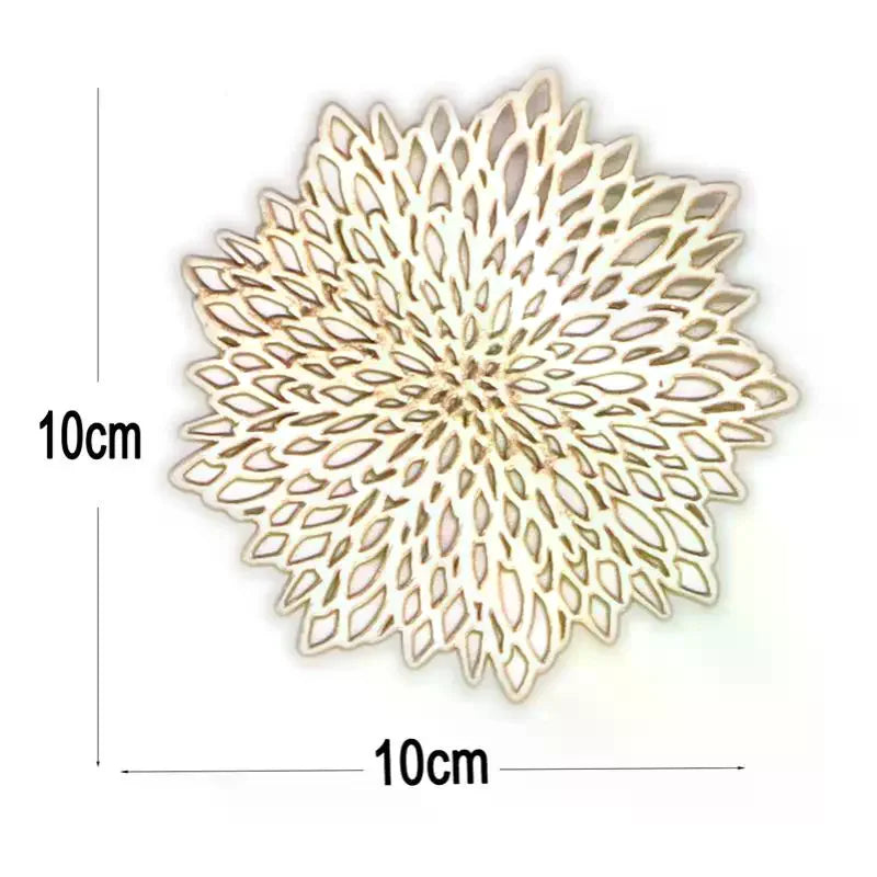 Round Wipeable Vinyl Placemats | Holiday & Christmas Table Mats