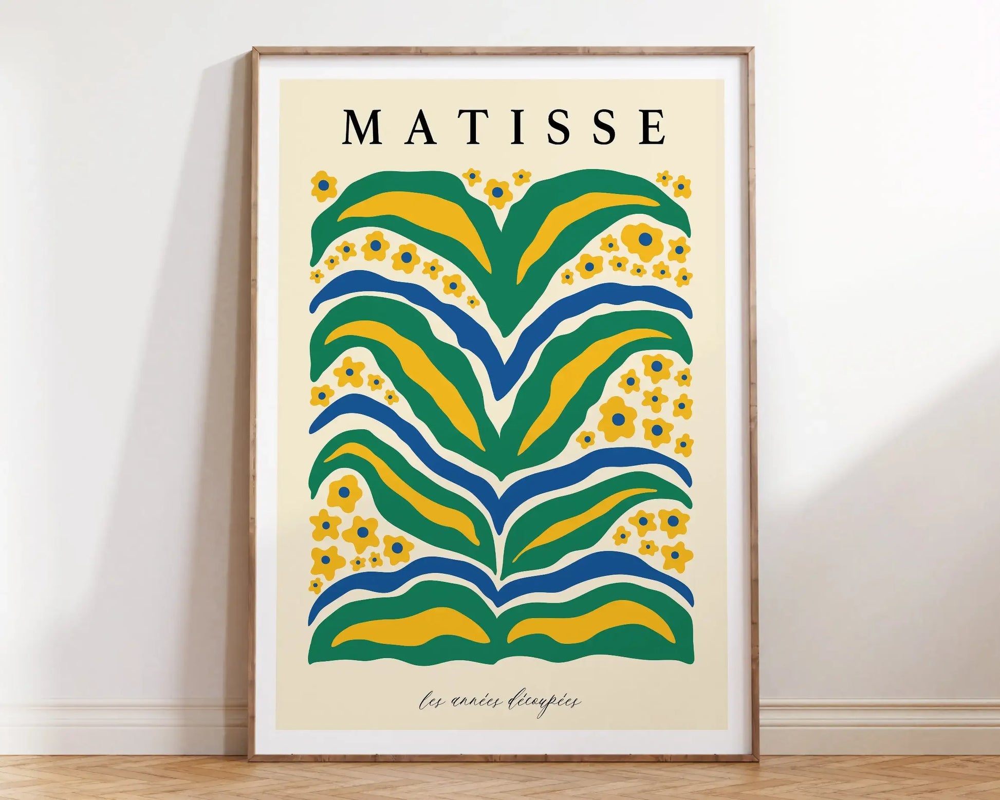 Abstract Flowers Matisse Poster and Prints Flower Market Matisse Floral Canvas Matisse Botanical Cut Outs Exhibition Painting Peaceful Pleasures Health and Wellness