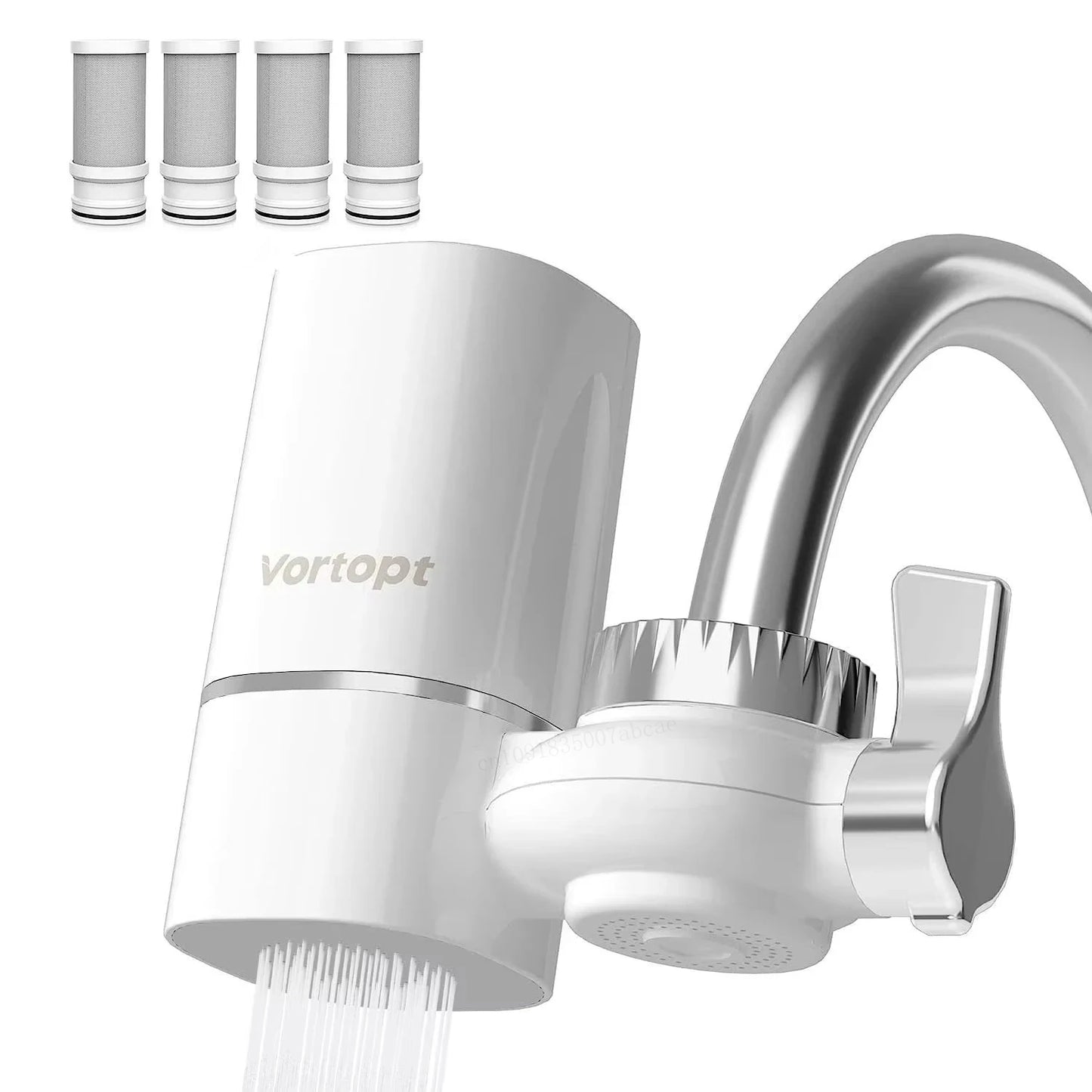 HOMEFISH NSF Certified Faucet Water Filter | 320-Gallon Purifier Faucet Water Filter Peaceful Pleasures Health and Wellness