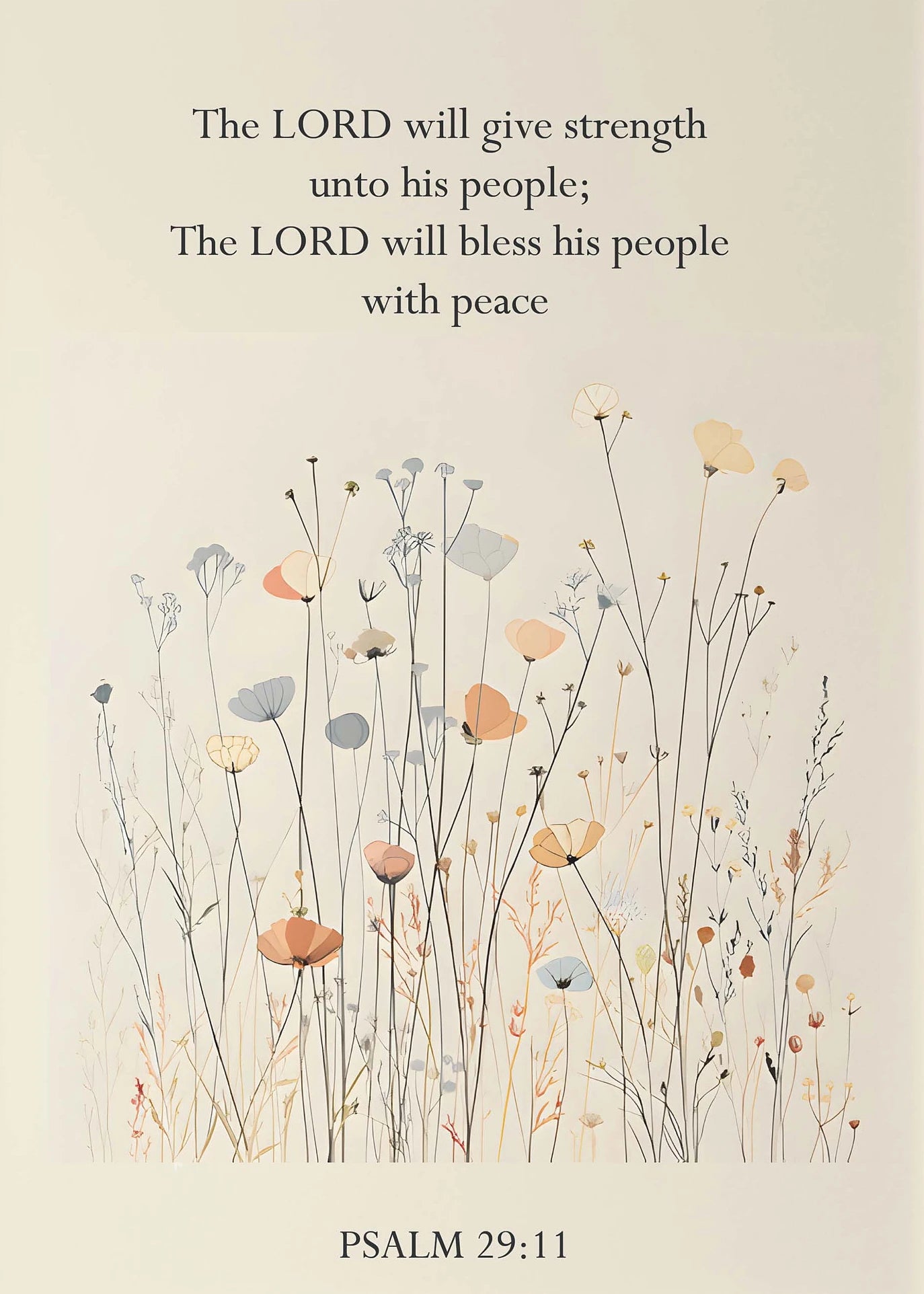 Christian Cross Canvas Wall Art | Bible Verse Baptism Gift